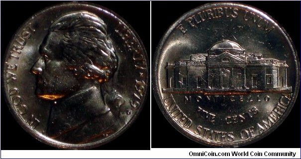 1979D Nickel