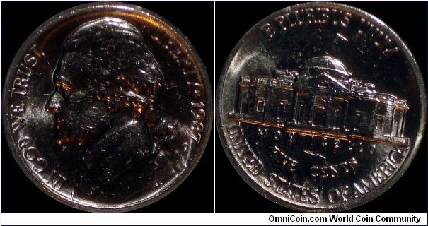 1987D nickel