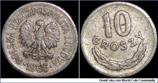 1966 10 groszy