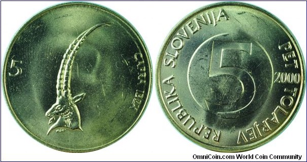 Slovenia5Tolarjev-km6-2000