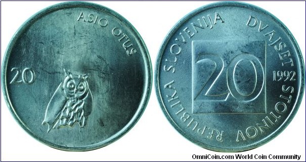 Slovenia20Stotinov-km8-1992