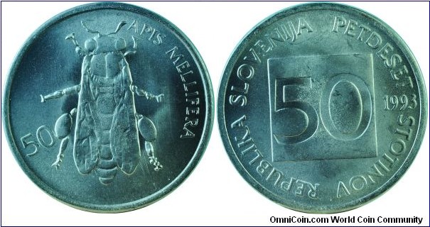 Slovenia50Stotinov-km3-1993