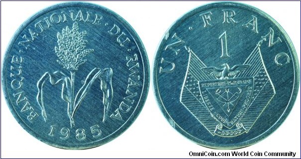 Rwanda1Franc-km12-1985