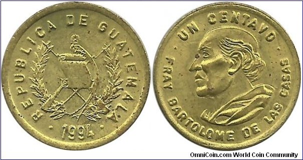 Guatemala 1 Centavo 1994