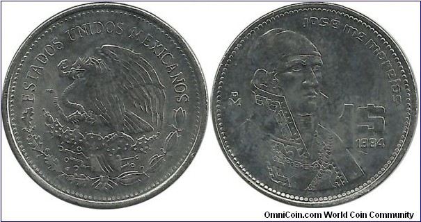Mexico 1 Peso 1984