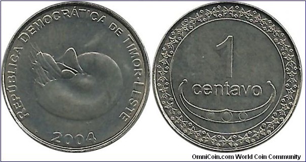 TimorLeste 1 Centavo 2004