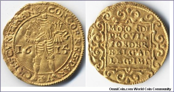 Ducat, Overijssel province (Transisalania)
1614 over 1613