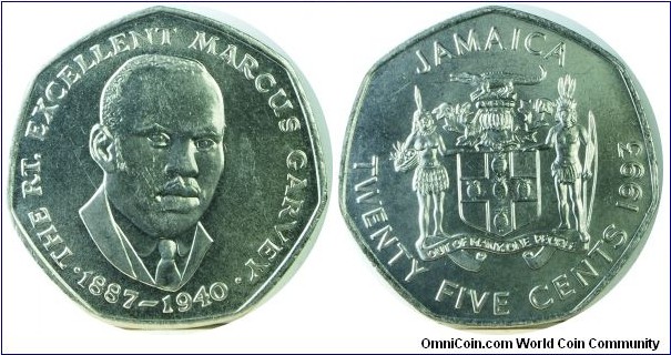 Jamaica25Cents-km147-1993