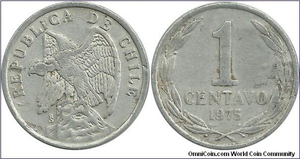 Chile 1 Centavo 1975