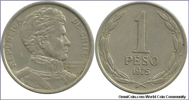 Chile 1 Peso 1975