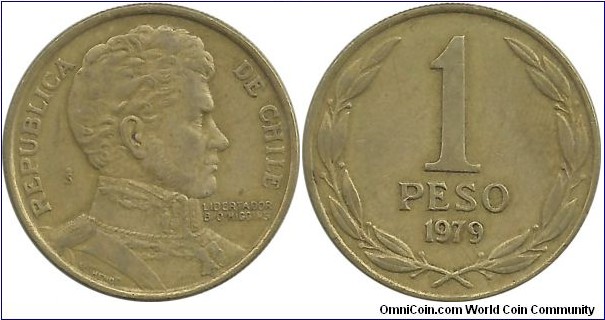 Chile 1 Peso 1979