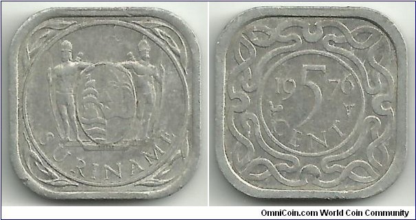 Surinam 5 Cent 1976
