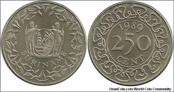 Surinam 250 Cent 1989
