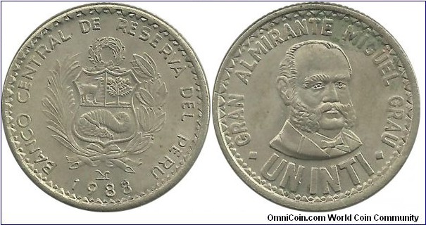 Peru 1 Inti 1988