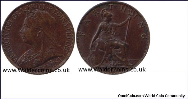 Victoria Bronze Farthing