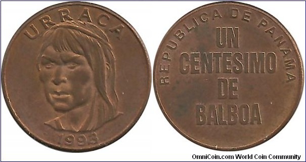 Panama 1 Centesimo 1993