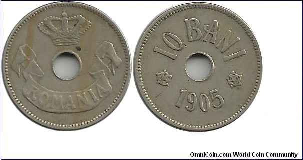 Romania 10 Bani 1905