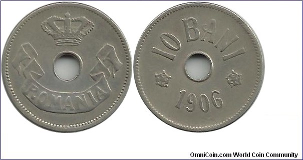 Romania 10 Bani 1906