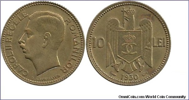 Romania 10 Lei 1930(a)