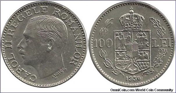 Romania 100 Lei 1936