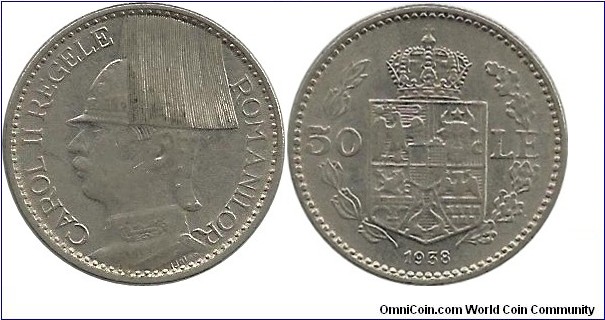 Romania 50 Lei 1938
