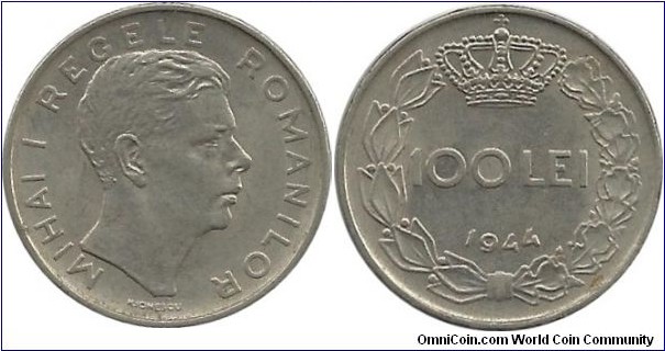 Romania 100 Lei 1944