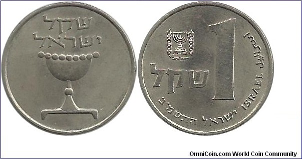 Israel 1 Sheqel 1982
