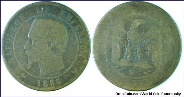 France-Napoleon-km(--)-1856