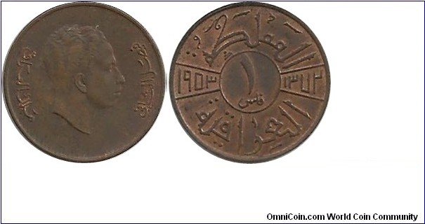 Iraq 1 Fils 1953