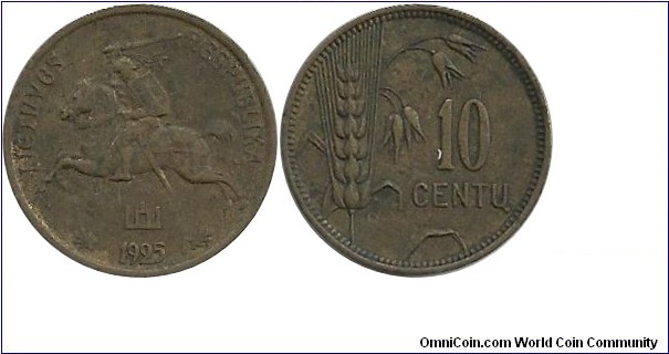 Lietuva 10 Centu 1925
