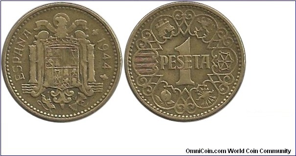 España 1 Peseta 1944