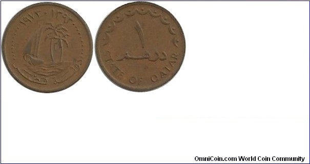 Qatar(State of) 1 Dirham 1973