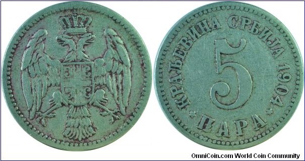 Serbia5Para-km18-1904