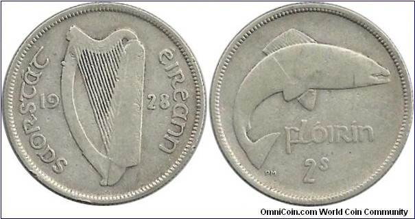 Ireland 1 Florin 1928