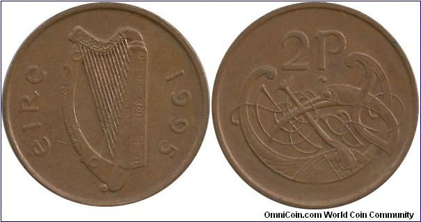 Ireland 2 Pence 1995