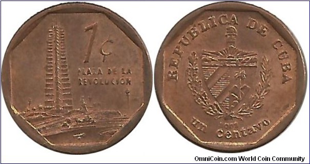Cuba 1(CUC) Centavo 2002