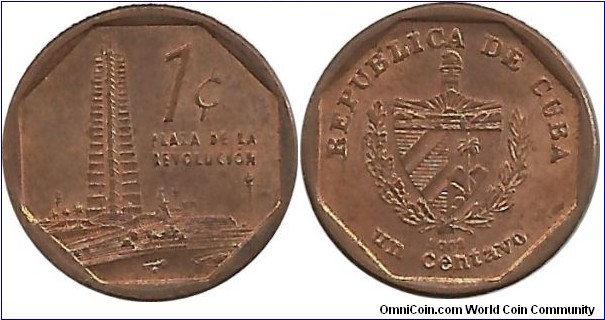 Cuba 1(CUC) Centavo 2002