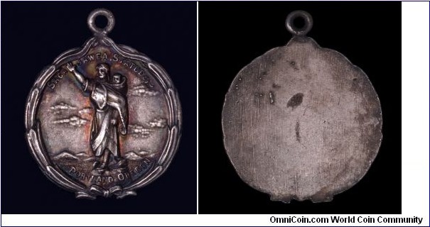 Sacajewea Statue medal