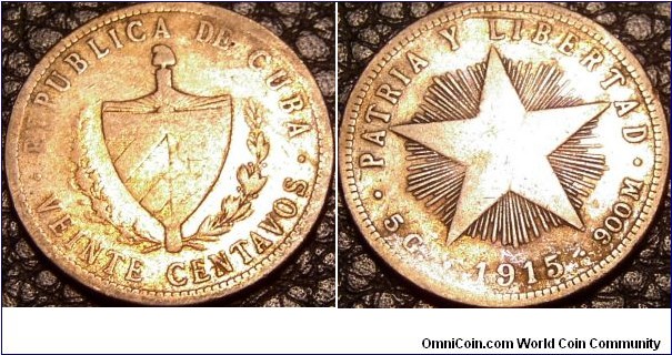 20 Centavos Cuban