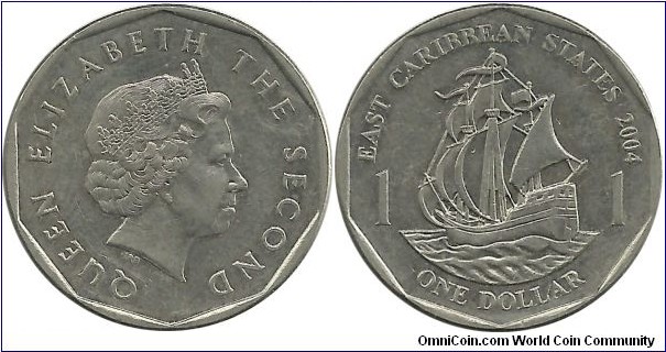 ECaribbeanStates 1 Dollar 2004