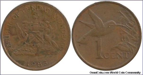 Trinidad&Tobago 1 Cent 1983