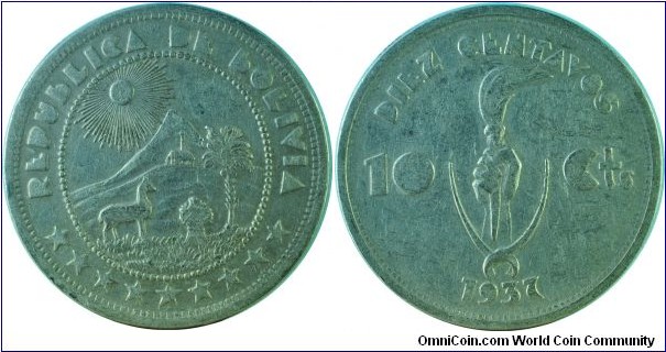 Bolivia10Centavos-km180-1937