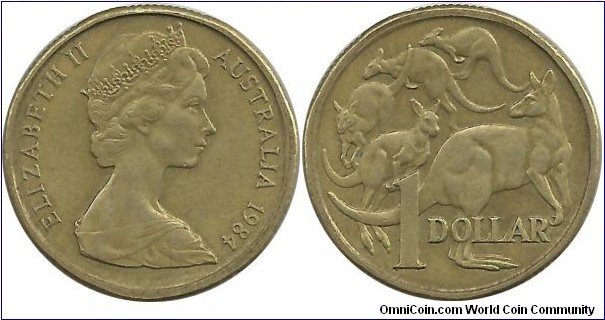 Australia 1 Dollar 1984