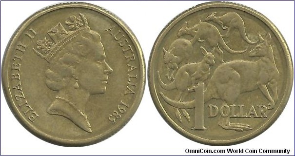 Australia 1 Dollar 1985