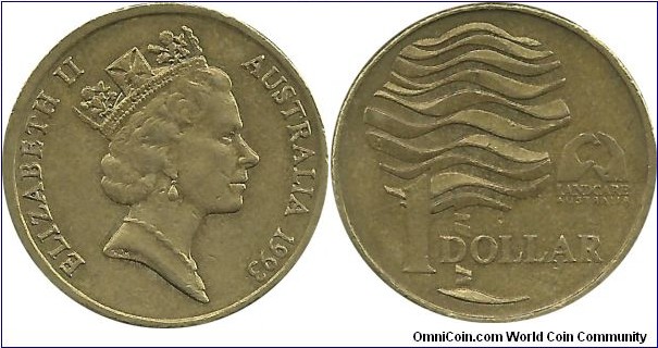 AustraliaComm 1 Dollar 1993 - Landcare Australia