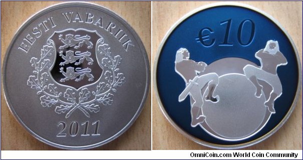 10 Euro - The future - 28.8 g Ag .999 Proof - mintage 30,000