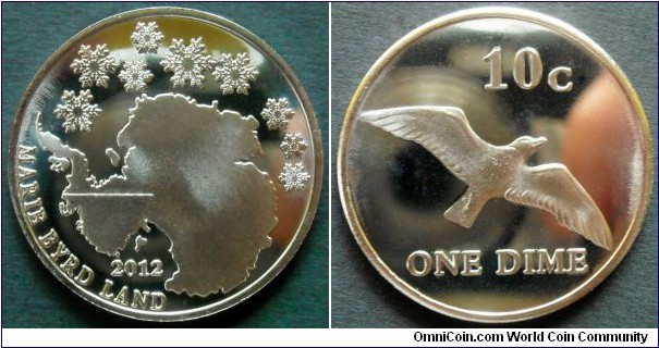 Marie Byrd Land 10 cents. 2012, Gull