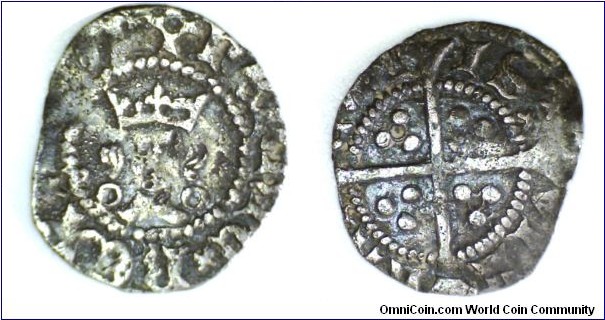 Henry VI Halfpenny annulet issue of Calais