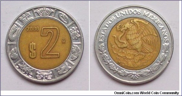 2 pesos