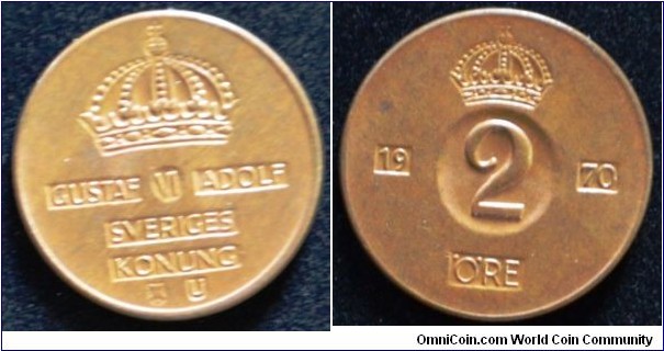 2 Öre
Bronze